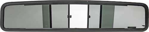 Sliding Rear Window/ Clear Glass Black Frame Ford F100-F350 Small Window