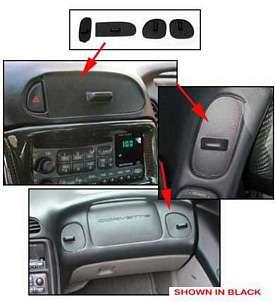 Air Conditioning Dash Vent Cover Set
