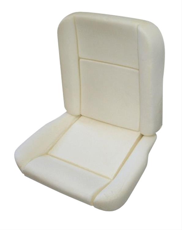 Seat Foam, Front, Factory Bucket Seats, Ford, Each