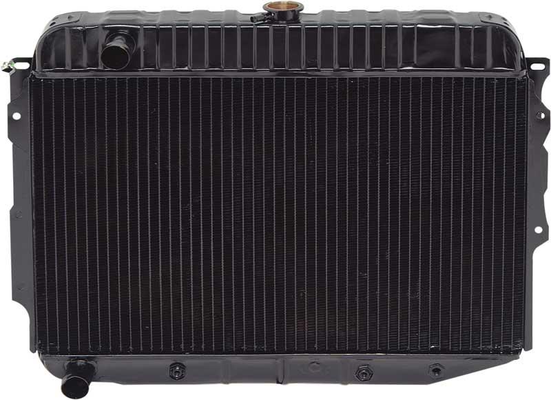 1966-69 MOPAR B-BODY REPLACEMENT 4 ROW COPPER RADIATOR - SMALL BLOCK AUTOMATIC