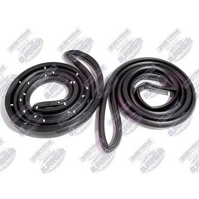 Weatherstrip Seals, SUPERsoft, Front Doors, Buick, Cadillac, Chevy, Oldsmobile, Pontiac, Passenger Car, Pair