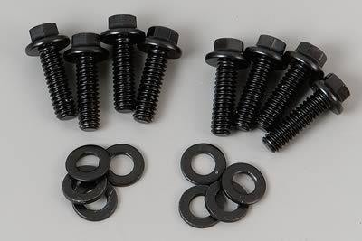 Cast aluminum valve cover bolt kit