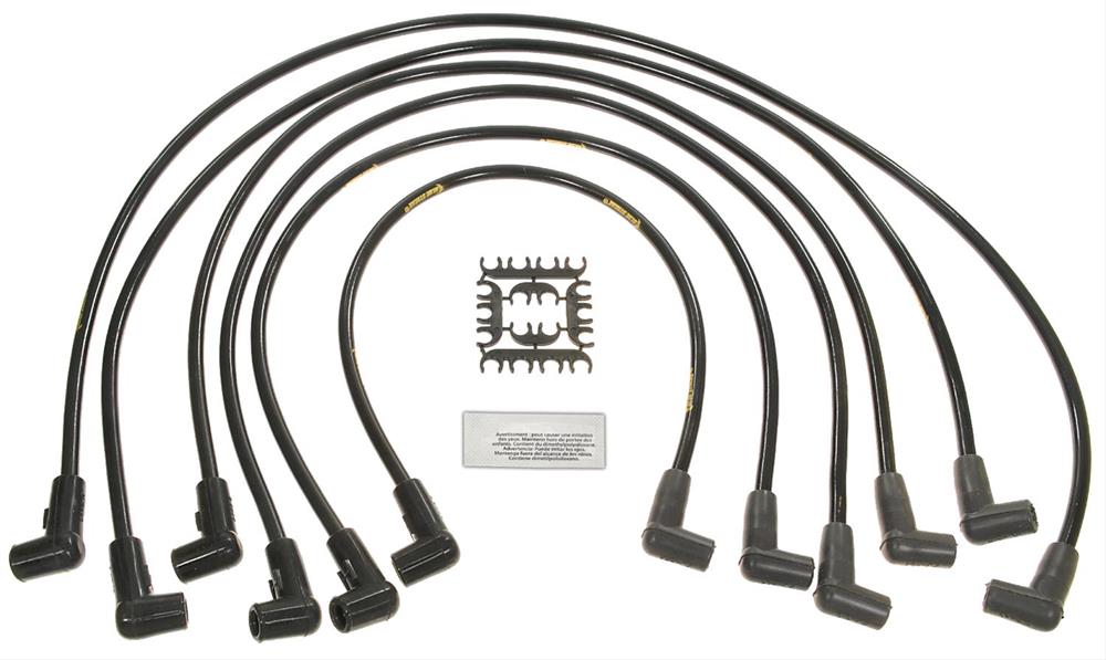 spark plug wire 8,5mm, black