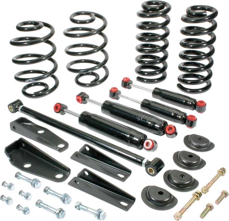 Truck 2"/4" Deluxe Drop Set With Rear Coil Springs