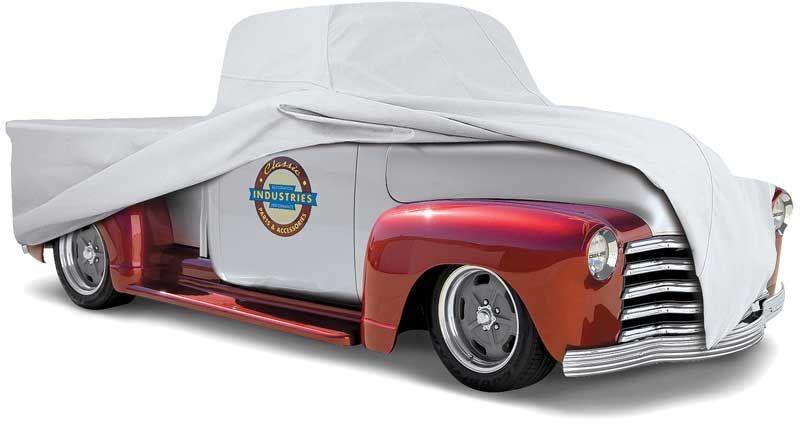 1947-54 CHEVROLET/GMC SHORTBED TRUCK SOFTSHIELD FLANNEL COVER - GRAY