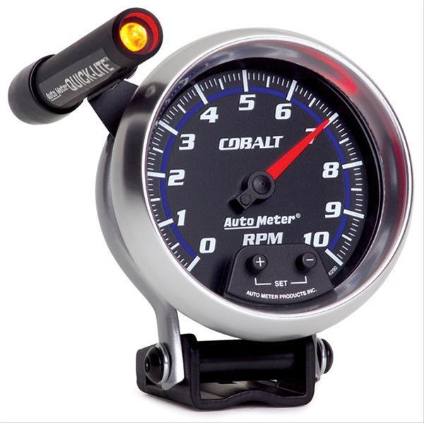 Tachometer 95mm 0-10,000rpm Cobalt Shiftlight