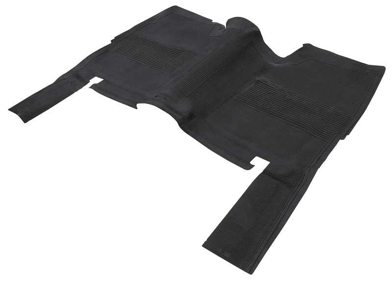 1967-72 Chevrolet, GMC C/K Truck	 Rubber Floor Mat	 With Small Transmission Hump