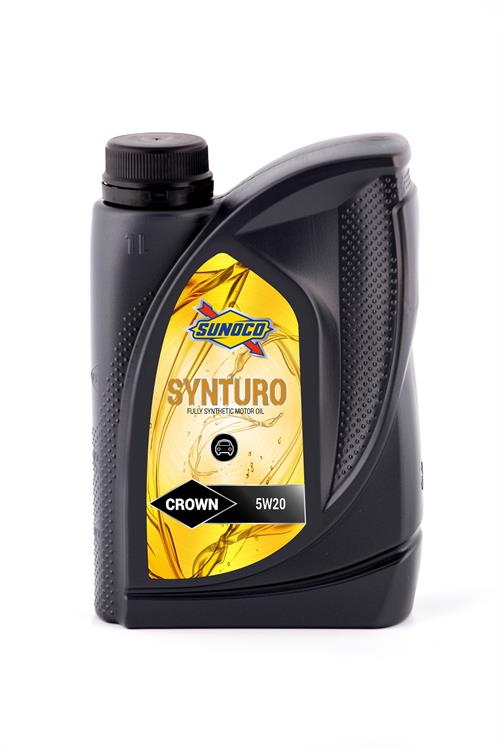 Fully synthetic motor oil, Sunoco Synturo Crown 5W20 Helsyntet, 1 Liter