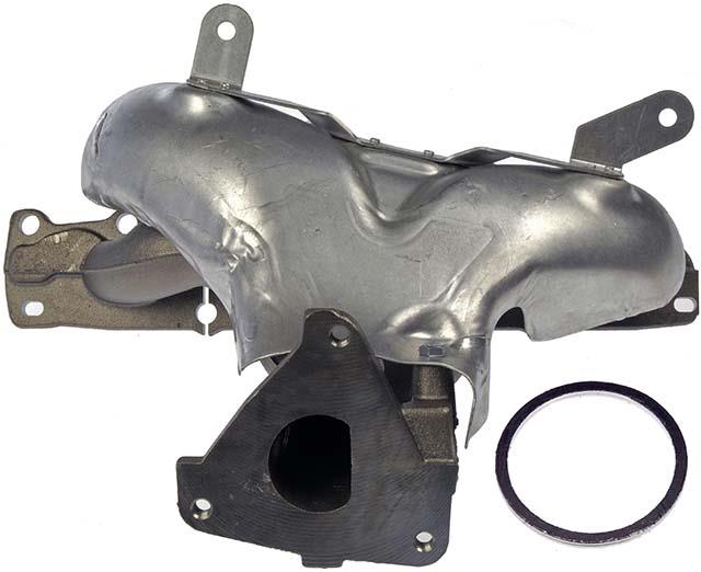 Exhaust Manifold, Rear, Cast Iron, Natural, Chevy, Oldsmobile, Pontiac, Saturn, 2.2L, Each