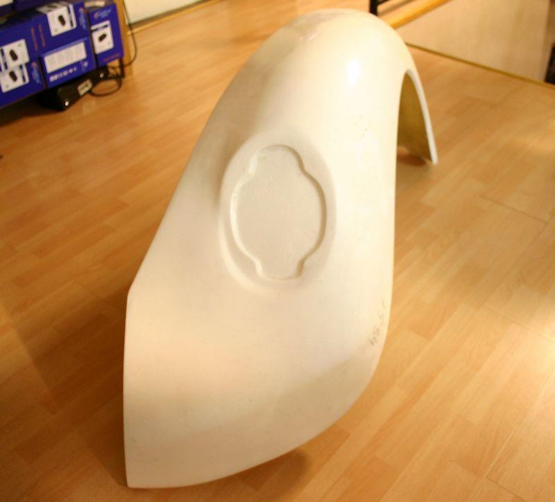 Rear Fender Fiberglass Right 6cm Wider