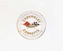 emblem Corvette, Fram 1958-1960, bak 1958-1962, guld
