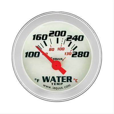 vattentempmätare, 38mm, 100-280 °F, elektrisk