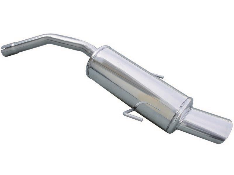 Muffler Rear Ar 156 2.5 V6 97- 120x80mm