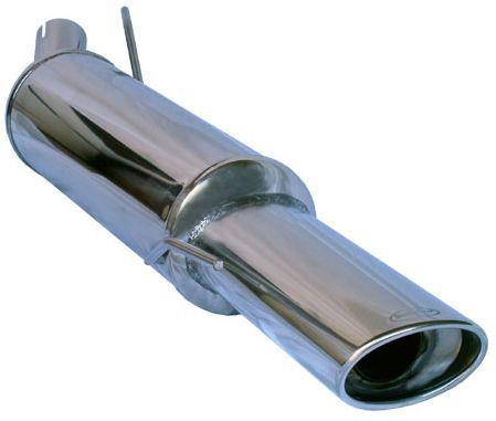 Muffler Rear Vw Golf Iii 1.9 Td ( 90pk ) 120x8