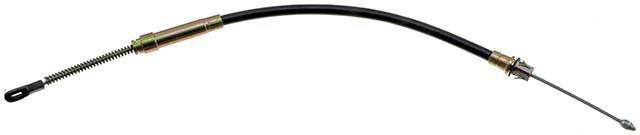 parking brake cable, 55,70 cm, rear right