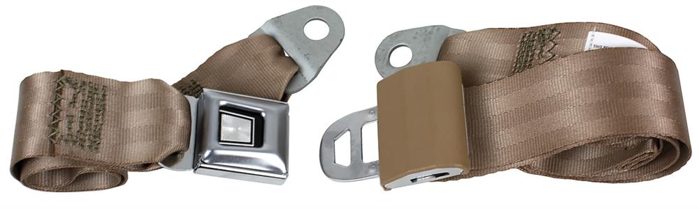 Seat Belts, 1954-88 Replacement Style, saddle