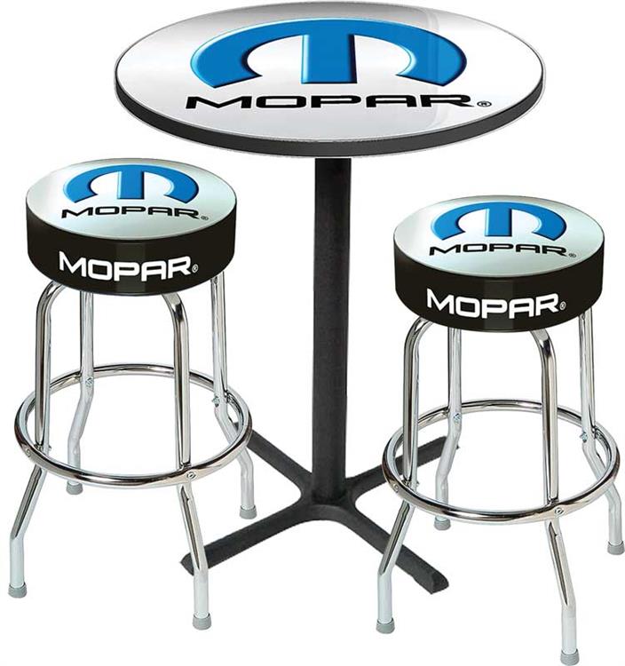 barstolar och bord, Mopar Logo