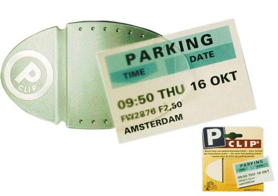hållare parkeringsbiljett