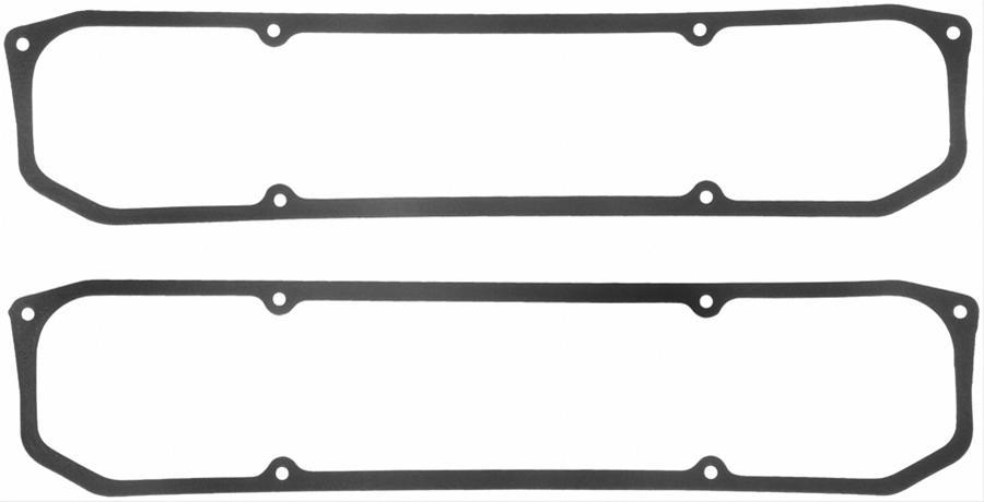 Valve Cover Gaskets, Rubber-Coated Fiber, Chrysler, Dodge, Plymouth, Jensen, V8, Pair