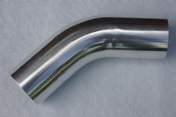 Aluminium Pipe 89mm 45°