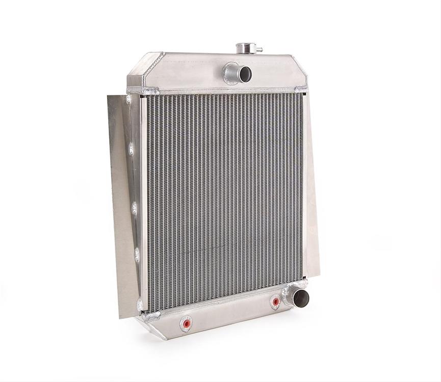 Natural Finish Downflow Radiator for GM w/Auto Trans