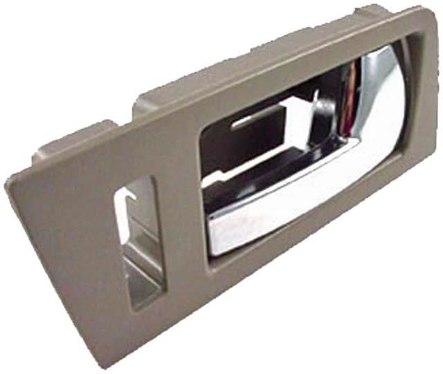 interior door handle - front right - stone(gray)+chrome