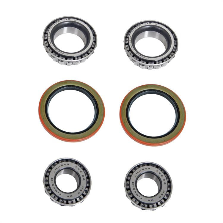 Spindle Components, Replacement Spindle Bearing Kits, Wheel Bearing and Seal Kit Type, Designed To Fit Summit Racing™ or Small GM Spindles, Kit