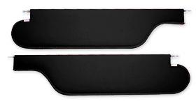 Black(Except Convertible) Upholstered Sun Visors