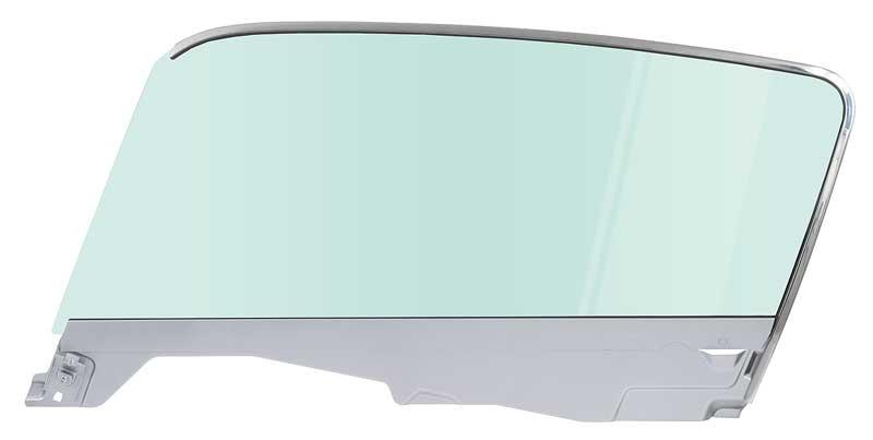 1964-66 Mustang Door Glass Assembly Fastback Tinted -  LH