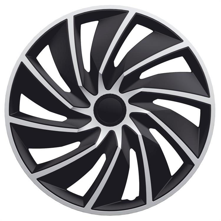 Set wheel covers Turbo 13-inch silver/black