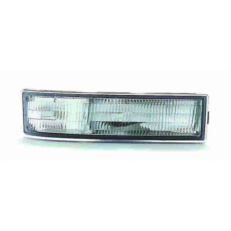 Park/Marker Lamp Assembly, Chevy, GMC, Under Headlamp, Value, Left, Clear,
