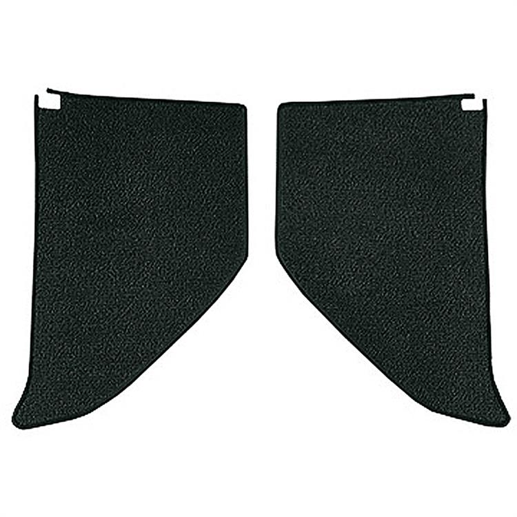 1964-66 Chevrolet/GMC Truck	 Carpet Kick Panel Inserts	 w/o Cardboard Backing	 Loop	 Blue Green