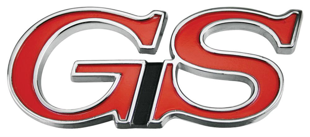 "1970/72 ""GS"" DECKLID EMBLEM"