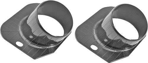 Defroster Ducts - Black Molded Plastic - Includes Mounting Clips