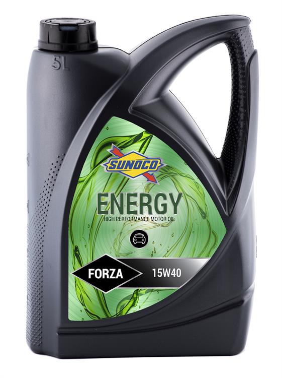 engine oil, Sunoco Energy Forza 15W40 Mineralolja. 5 liter.