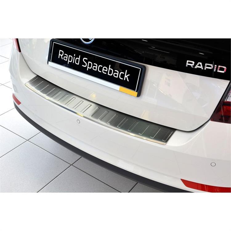 RVS Achterbumperprotector Skoda Rapid Spaceback 2013- 'Ribs'