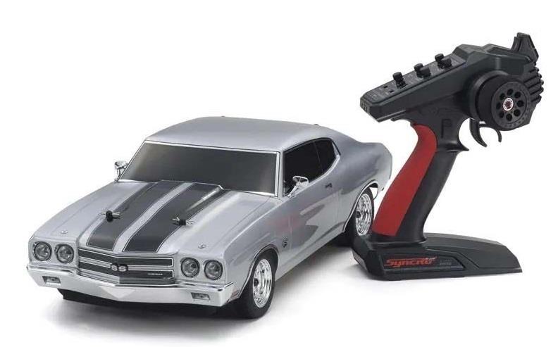 rc bil, Chevy Chevelle SS454 1970 Silver (RTR)