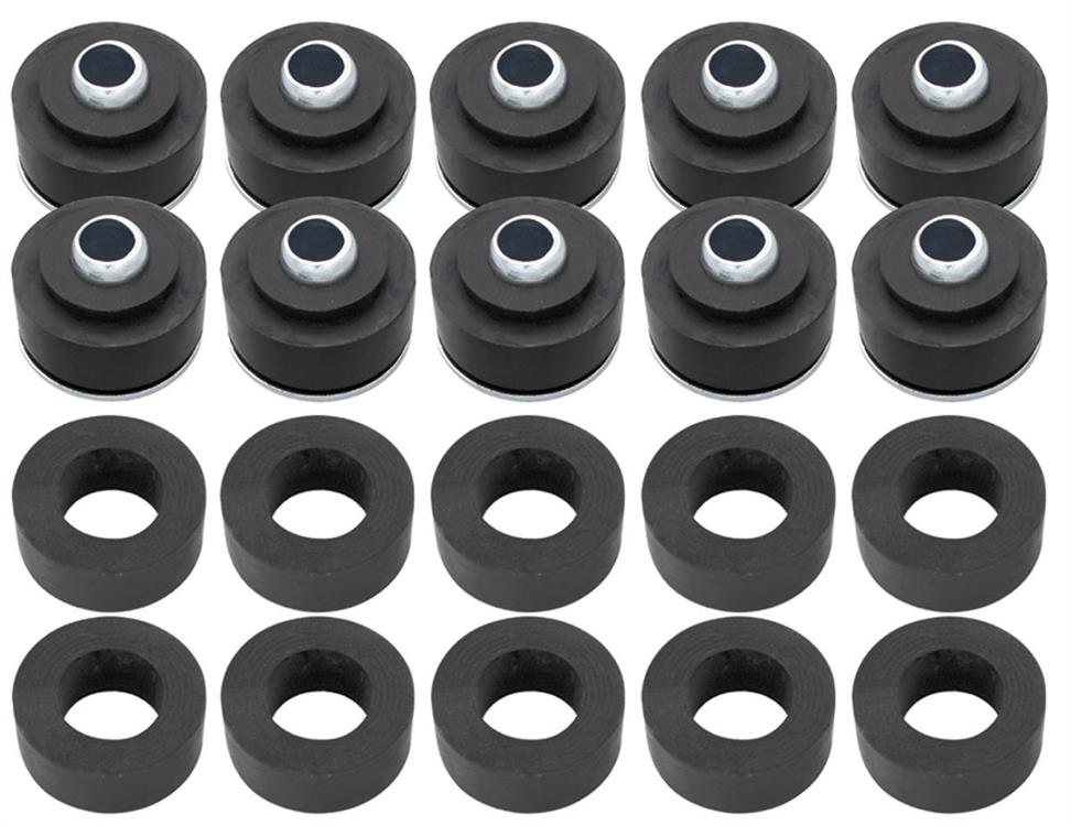 Bushing Kit, Body, 1964-67 Chev./Cut. Cpe./El Cam., 20 Bushings