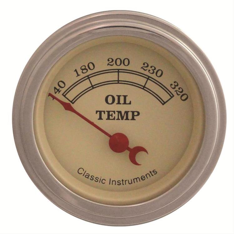 Oil temperature, 54mm, 140-320 °F, electric