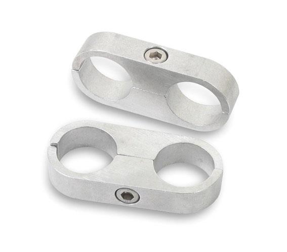 Cable Separator Aluminum 12,7mm Silver