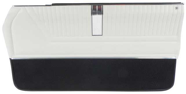 1965 IMPALA SS 2 DOOR COUPE/CONVERTIBLE WHITE PANEL W/BLACK CARPET PRE-ASSEMBLED FRONT DOOR PANELS