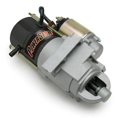 Chevy PowerStar Starter-SB 168T w/Offset Pattern-Black