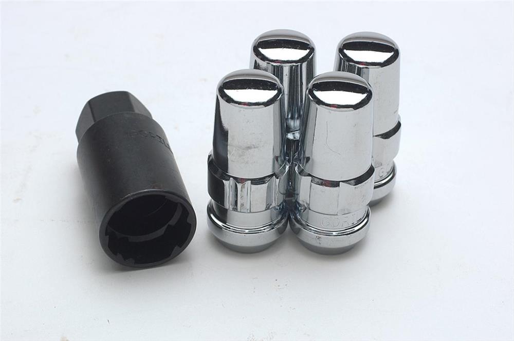 Lug Nuts, Conical Seat, Bulge, 12mm x 1.50 RH