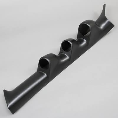 Gauge Pod Whole A-pole Left Black ( 2x52mm and 1x67mm )