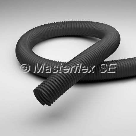 TPV hose 120mm Black