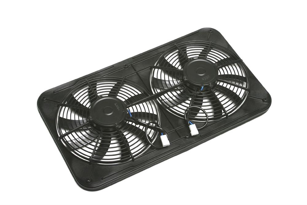 Electric Fans, High Output, 3,100 CFM, Dual, 12 in. Diameter
