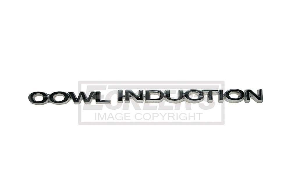 emblem huv "Cowl Induction"
