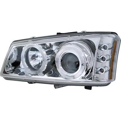 Headlamps Clear Chrome