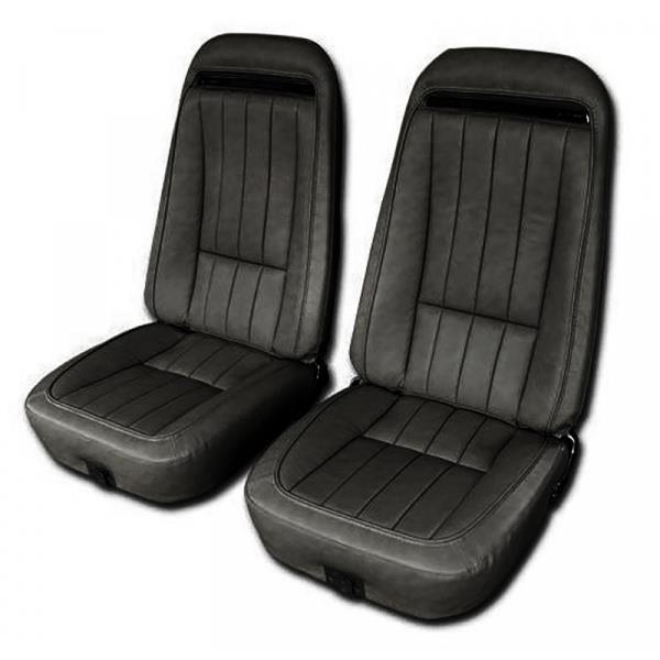 Seat Covers, Driver Leather, Black, With All Leather Construction