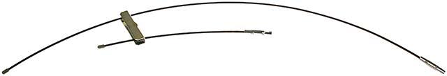 parking brake cable, 134,62 cm, intermediate